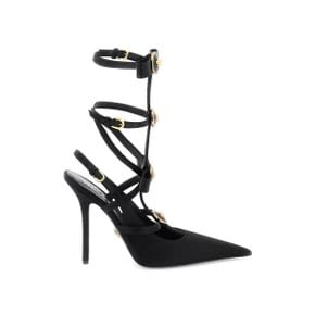 Pumps 1012032 1A00619 BLACK VERSACE GOLD