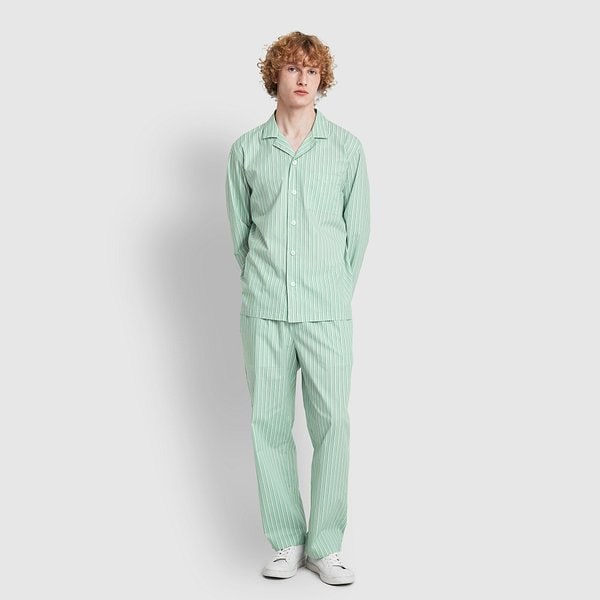 남 코튼 스트레치 파자마 세트 J216901104046