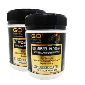 [해외직구] 뉴질랜드직구 Go Healthy 고헬씨 고 초록입홍합 19000mg 300베지캡슐 2팩