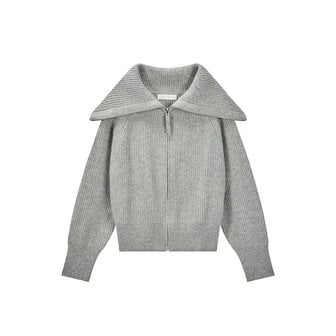 르쿠어에쿠어 Sailor zip knit_grey