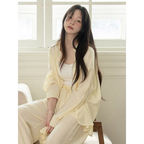 [블랜드] 퓨어 오버핏 셔츠 라운지웨어 5colors