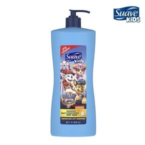 Suave Kids 수아브 키즈 3 in 1 샴푸 린스 바디워시 퍼피구조대 828ml