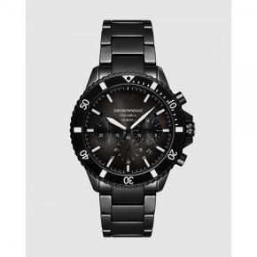 4377132 Emporio Armani Black Chronograph Watch - 73040440