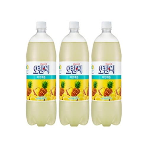 오란씨 파인애플 1.5L 12개가 1박스에 들어있는 상품입니다.