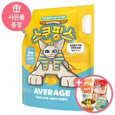 에버리지 일반입자 무향 고양이모래 (AK694) 9kg*2개