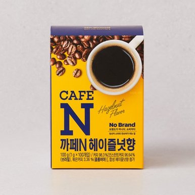 까페N헤이즐넛향1g*100입