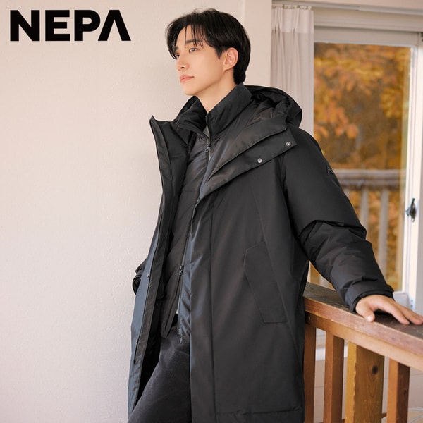 [부산점] 남성 벤투스 윈드스토퍼 3 IN 1 후디 롱 다운 자켓 7L72056