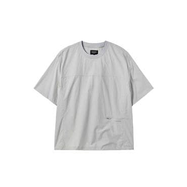 브롬톤 [브롬톤런던] P242UTS132 우븐 반팔티셔츠 WOVEN HALF SLEEVE T-SHIRT - L/GREY