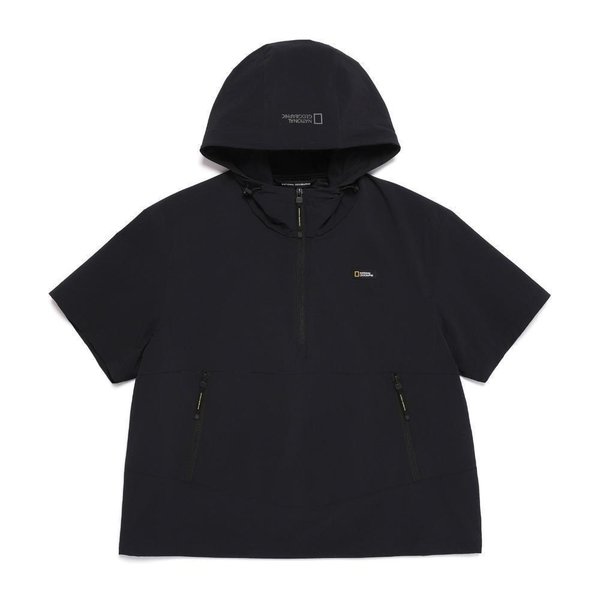 [여주점] N252UFT141 아델리 경량 우븐반팔 아노락 CARBON BLACK