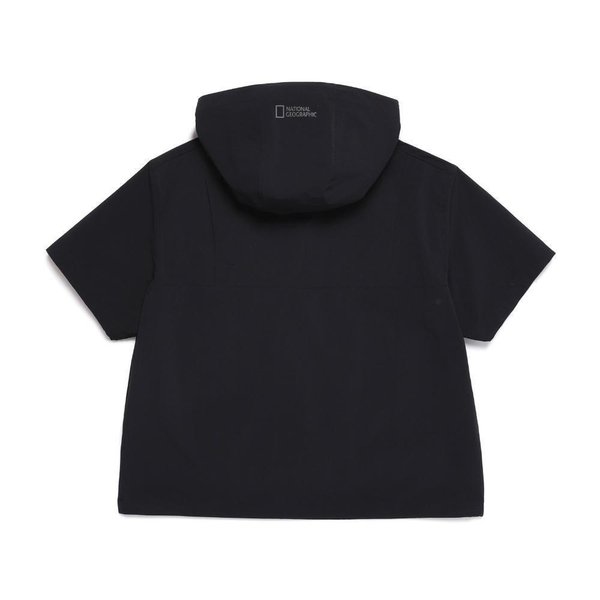 [여주점] N252UFT141 아델리 경량 우븐반팔 아노락 CARBON BLACK