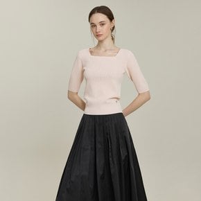 [25 S/S] 잇미샤 스퀘어넥 니트 탑 ITP4ZPO730