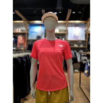 노스페이스 [부산점] 여성 선라이저 반팔티 NT7UQ31A