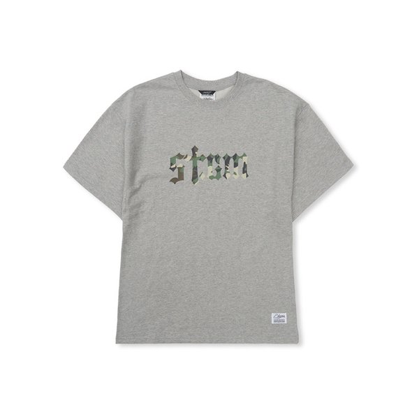 Camouflage STGM Semi-oversized T-shirts Melange