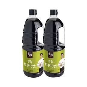 백쿡 만능장아찌 간장 소스 1.8L×2