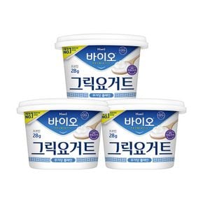 바이오 그릭요거트 무가당플레인 400g 3개[36083052]