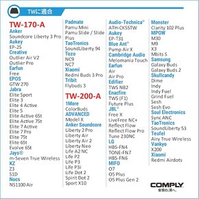 Comply 콘플라이 TrueGrip Pro TW-200-A 이어피스 M사이즈 세