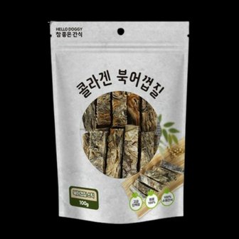  강아지껌 콜라겐 북어껍질 스틱 100g (WDCC1AF)