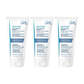 DUCRAY 듀크레이 덱시안 인설레이팅 베리어 크림 건성용 100ml 3개