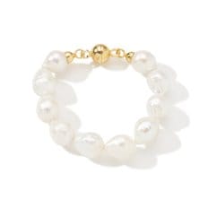 페를라 로코코 플레인 팔찌, Perla Rococo Plain Bracelet, fresh-water pearl