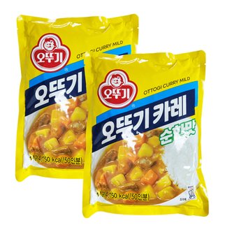 오뚜기 오뚜기카레 1kg 순한맛 2개