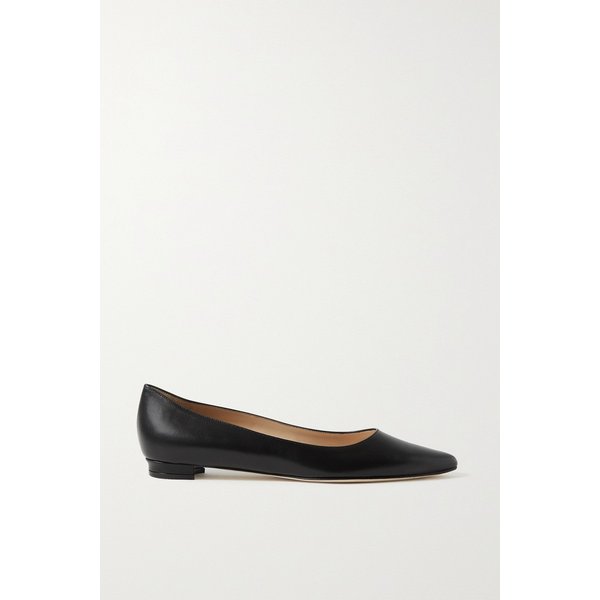 Titto Leather Point-toe Flats 블랙 46353151656050551