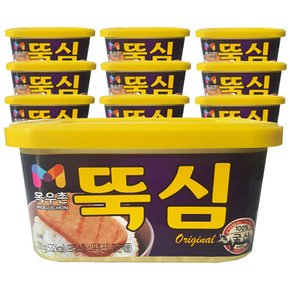 뚝심  200gx10캔 무료배송/캔 햄 통조림 도시락 반찬