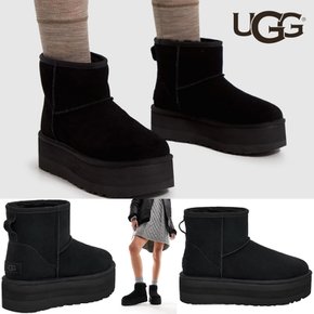 미국 어그 UGG 클래식 미니 플랫폼 블랙