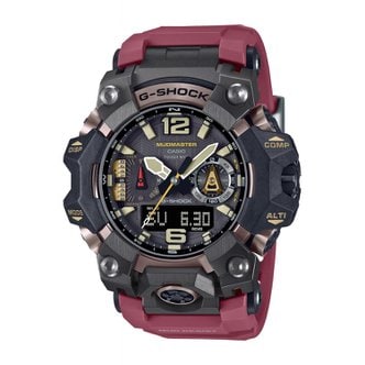  지쇼크 [카시오] 손목시계 MUDMASTER Bluetooth 탑재 전파 솔라 GWG-B1000-1A4JF 남성 레드