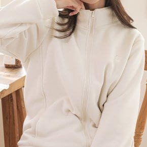 따뜻 편안한 여성 기모 집업 자켓