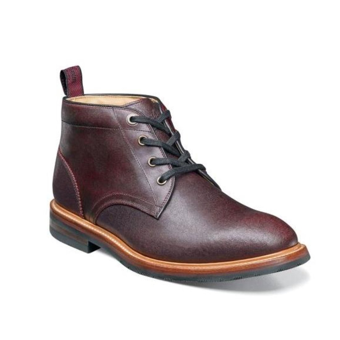florsheim foundry plain toe chukka boot