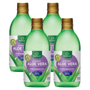 뉴질랜드 라이프스트림 바이오제닉 알로에 베라 주스 500ml ALOE VERA 4팩