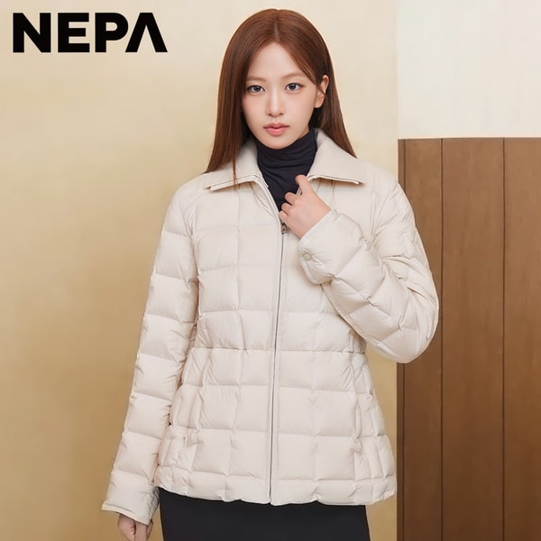 [부산점] 여성 모노 튜브 미드 다운자켓 7L82064