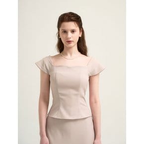 Sharon blouse [Beige]