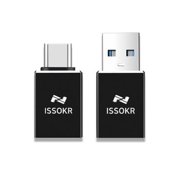 텐바이텐 이쏘코리아 USB A to C타입 젠더 USB A OTG 변환젠더 연결 어댑터