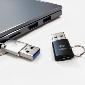 이쏘코리아 USB A to C타입 젠더 USB A OTG 변환젠더 연결 어댑터