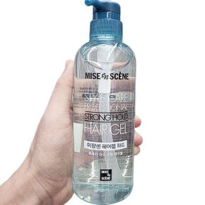미쟝센 스타일케어 프로페셔널 스트롱 홀드 헤어젤 하드 500ml x 1개