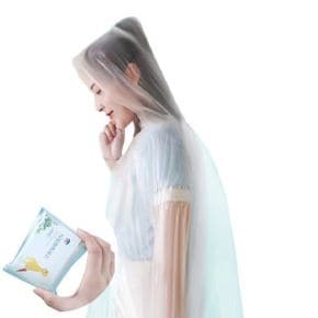 여행 비닐 일회용투명우비 놀이공원 초경량 비옷
