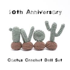 [DIY] 10주년, 선인장 크로셰 인형 세트