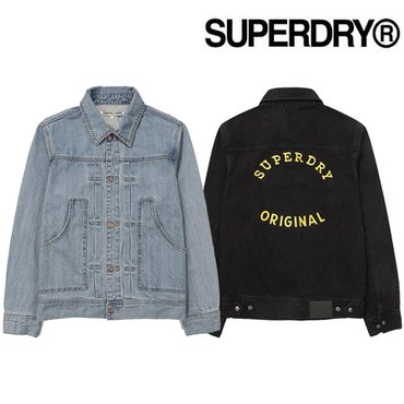 SUPERDRY ARTWORK 빈티지 데님 자켓(SDMJWDO02)