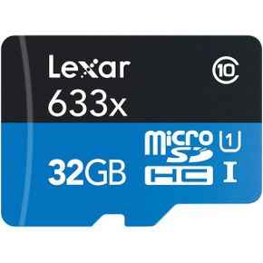 미국 렉사 sd카드 Lexar 32GB HighPerformance UHSI Class 10 A1 U3 V10 633x microSDHC Memory
