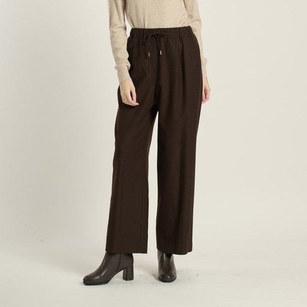 [여주점] 밴딩 턱 와이드 팬츠 B5DAP328