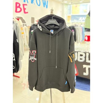 더블제이디 [여주점] 심볼부클자수후드,남여공용, 블랙JHZZ30103