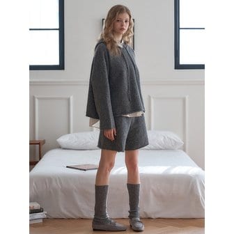 르스튜디오 HOODED PULLOVER + KNIT PANTS