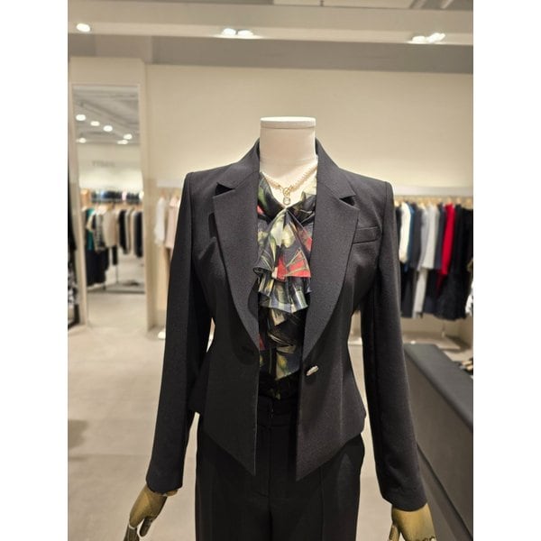 [파주점] 테일러드 원버튼 크롭 자켓 JS3B0JK452