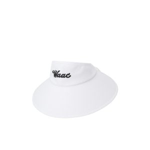 왁 왁[WAAC]골프 (WGRCX24203WHX)여성 Ribbon Wide Visor 모자