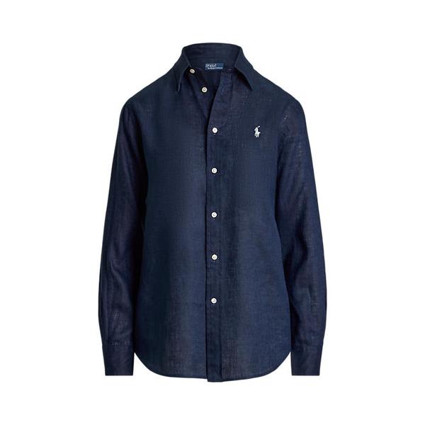 여성 클래식핏 리넨 셔츠(WMPOSHTNDO21182410)