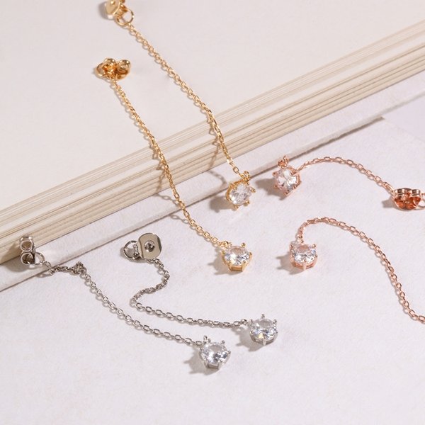 브릴리언트 큐빅 드롭 클러치 EA2699