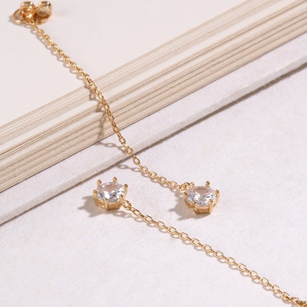 브릴리언트 큐빅 드롭 클러치 EA2699