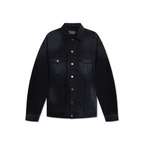 발렌시아가 백 로고 데님 자켓 (793892 TNW11 1672) 3500082