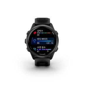 포러너 570 42mm 블랙 러닝 GPS 스마트워치